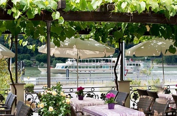 Hotel Zwei Mohren - Terrasse