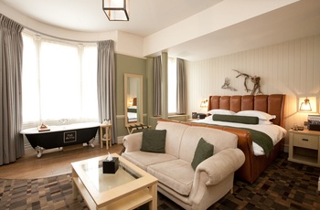 Hotel du Vin Brighton stort værelse