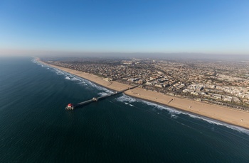 Huntington Beach fra oven