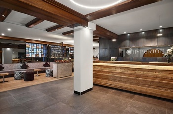 Hyperion Hotel Garmisch Partenkirchen i Sydtyskland - Reception og lobby