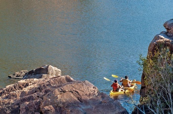 I kajak i Nitmiluk National Park - Northern Territory i Australien