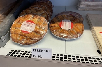 Æblekage produceret af Steinstø frugtgård