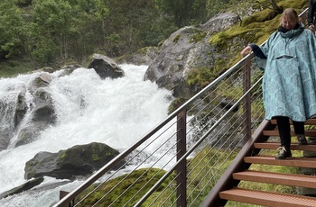 Trapper på Storfossen vandresti