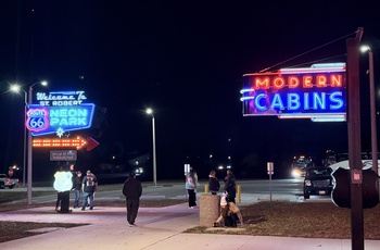 Route 66 Neon Sign Park, MO, USA