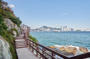 Igidae Coastal Trail ved Busan - Sydkorea