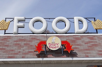 Cozy Dog Drive Inn i Springfield, Illionis