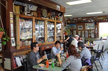 Cozy Dog Drive Inn i Springfield, Illionis