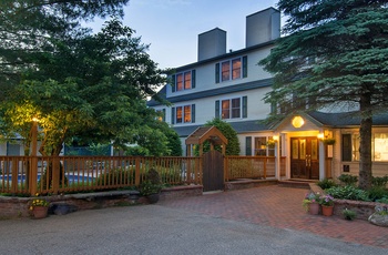 Inn at Ellis River, indgang - New Hampshire i USA
