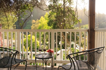 Inn at Occeidental, veranda Safari, Californien