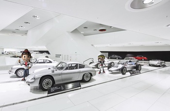 Interactivity Porsche Museum i Stuttgart © 2026 Dr. Ing. h.c. F. Porsche AG.