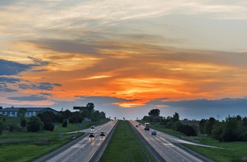 Interstate 80 i Iowa, USA