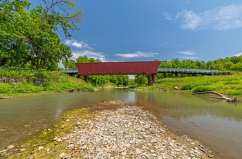 Roseman Covered Bridge i Madison County, Iowa