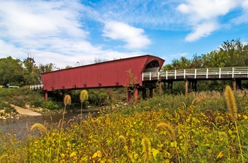 Roseman Covered Bridge i Madison County, Iowa