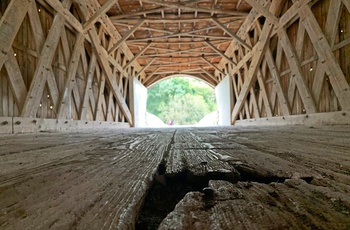 Roseman Covered Bridge i Madison County, Iowa