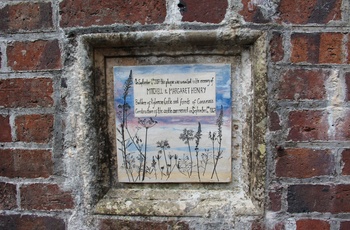 Irland, Connemara, Kylemore Abbey - mindesten til Mitchell og Margaret Henry