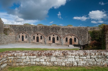 Irland, County Cork - det indre af Charles Fort ved Kinsale