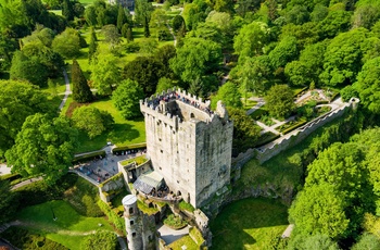 Irland, County Cork - middelalderfæstningen Blarney Castle
