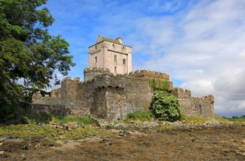 Irland, County Donegal - Doe Castle imponerende og uindtageligt