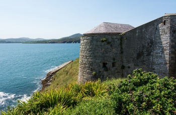 Irland, County Donegal - fort og landsakb ved Fort Dunree