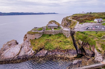 Irland, County Donegal - luftfoto af Fort Dunree