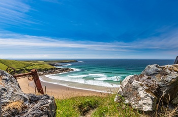 Irland, County Donegal - stranden ved Muckross Head en sommerdag