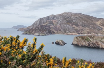 Irland, County Donegal - udsyn fra det strategisk velplacerede Fort Dunree