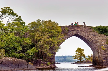 Irland, County Kerry - Brickeen Bridge i Killarney National Park