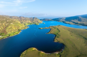 Irland, County Mayo - sølandskab i Wild Nephin National Park