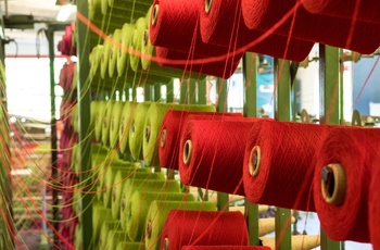 Irland, County Wicklow - Avoca Mill er det det ældste væver i Irland