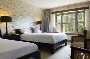 Irland, County Wicklow - værelse på BrookLodge and Macreddin Village Hotel