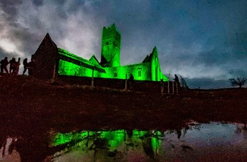 Irland, Wild Atlantic Way -Rosserk Abbey, Greening, Co Mayo