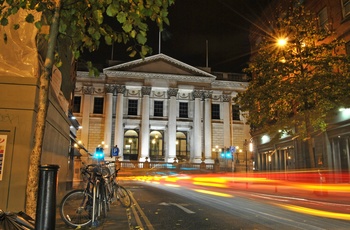 City Hall - rådhuset i Dublin i klassiske georgiansk arkitektur, Irland