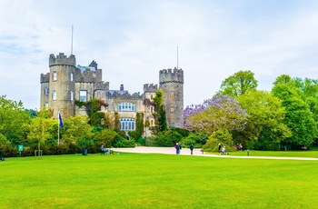 Malahide Castle nord for Dublin i Irland