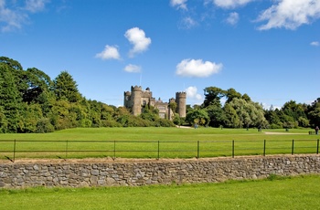 Malahide Castle nord for Dublin i Irland