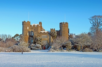 Malahide Castle nord for Dublin i Irland