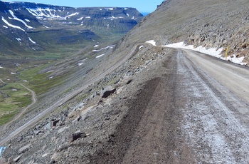 På vej mod Bolafjall i det nordvestligste Island