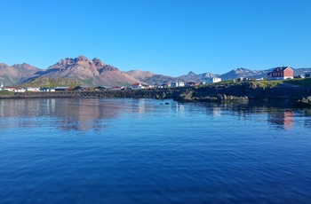 Borgarfjordur Eystri by i det østlige Island