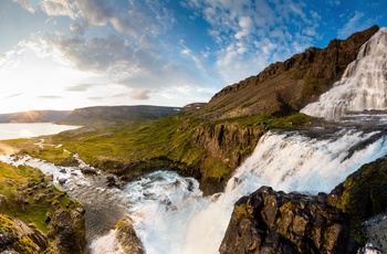 Dynjandi vandfaldet i Island