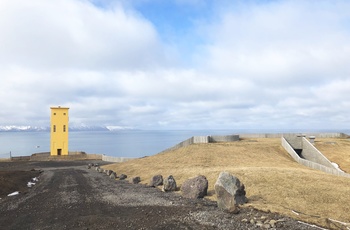 De termiske bade GeoSea i Island