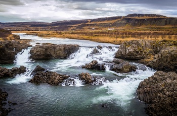 Glanni vandfaldet i Island