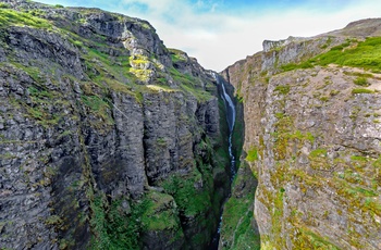 Vandfaldet Glymur, Island