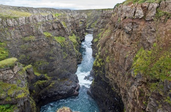 Kolugljúfur kløften, Island