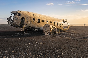 DC-3 flyvraget på Sólheimasandur strand, Island