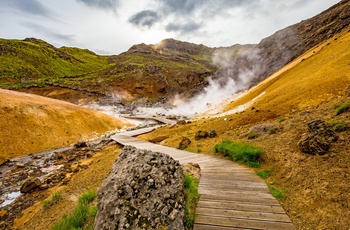 Seltún - geotermiske område i Island