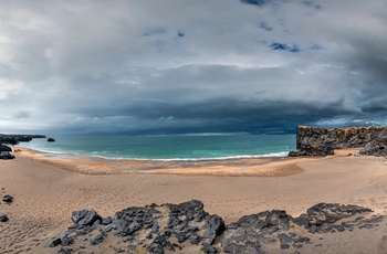 Skardsvík stranden på Snæfellsnes halvøen, Island