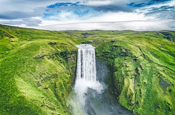 Skogafoss vandfaldet, Island