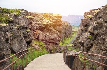 Thingvellir nationalpark i Island