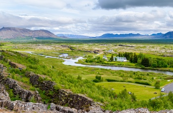 Thingvellir nationalpark i Island