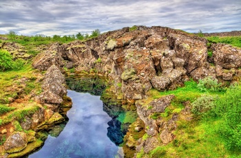 Thingvellir nationalpark i Island