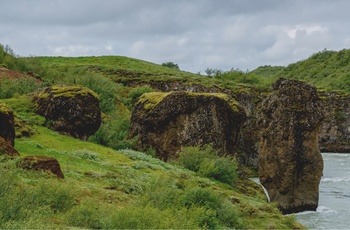 Bruarhlod kløft, en skjult perle på den gyldne cirkel, Reykjavik Island
